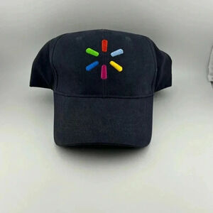 Walmart Proud Sales Associate Navy Cotton Baseball Cap Hat Unisex EUC